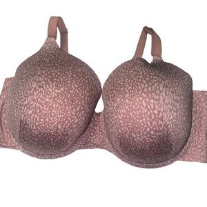 Cacique full coverage underwire bra animal print 42F